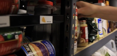 Home services food pantry